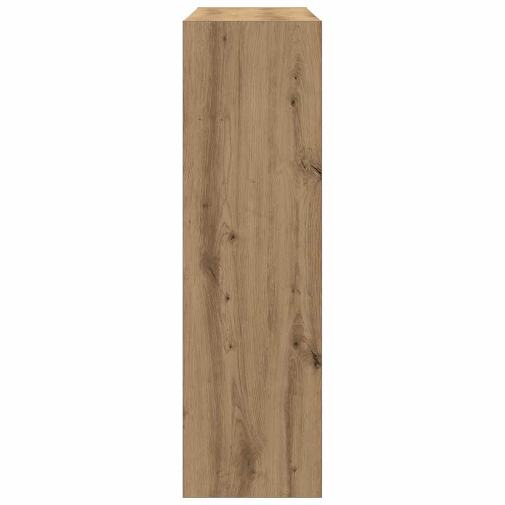 Bücherregal Eiche handwerklich 100 x 30 x 103 cm Holzwerkstoff