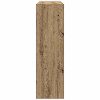 Bücherregal Eiche handwerklich 100 x 30 x 103 cm Holzwerkstoff