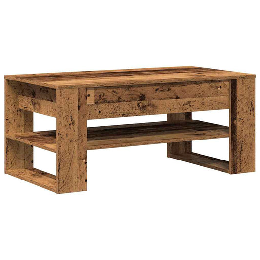 Couchtisch Altholz 102 x 55 x 45 cm Holzwerkstoff