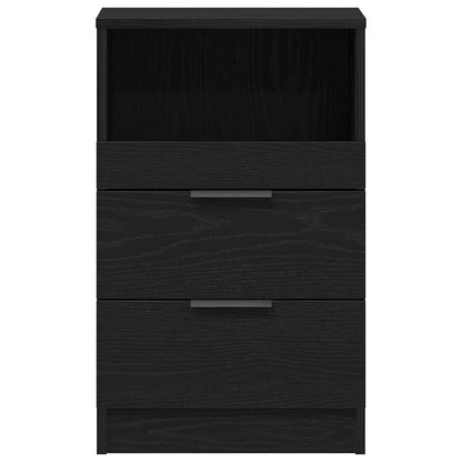 Nachttisch 2 pcs Schwarze Eiche 40 x 35 x 65 cm Holzwerkstoff