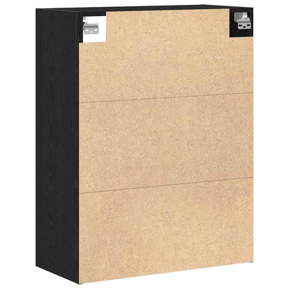 Hängender Wandschrank Schwarze Eiche 69,5 x 32,5 x 90 cm