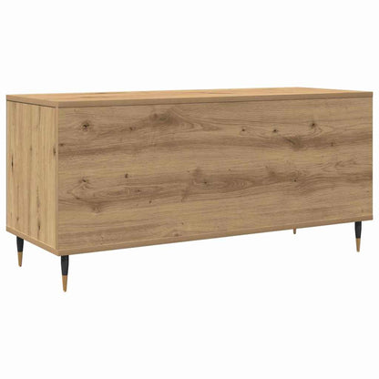 Schallplattenschrank mit Regal Artisan-Eiche 100 x 38 x 48 cm
