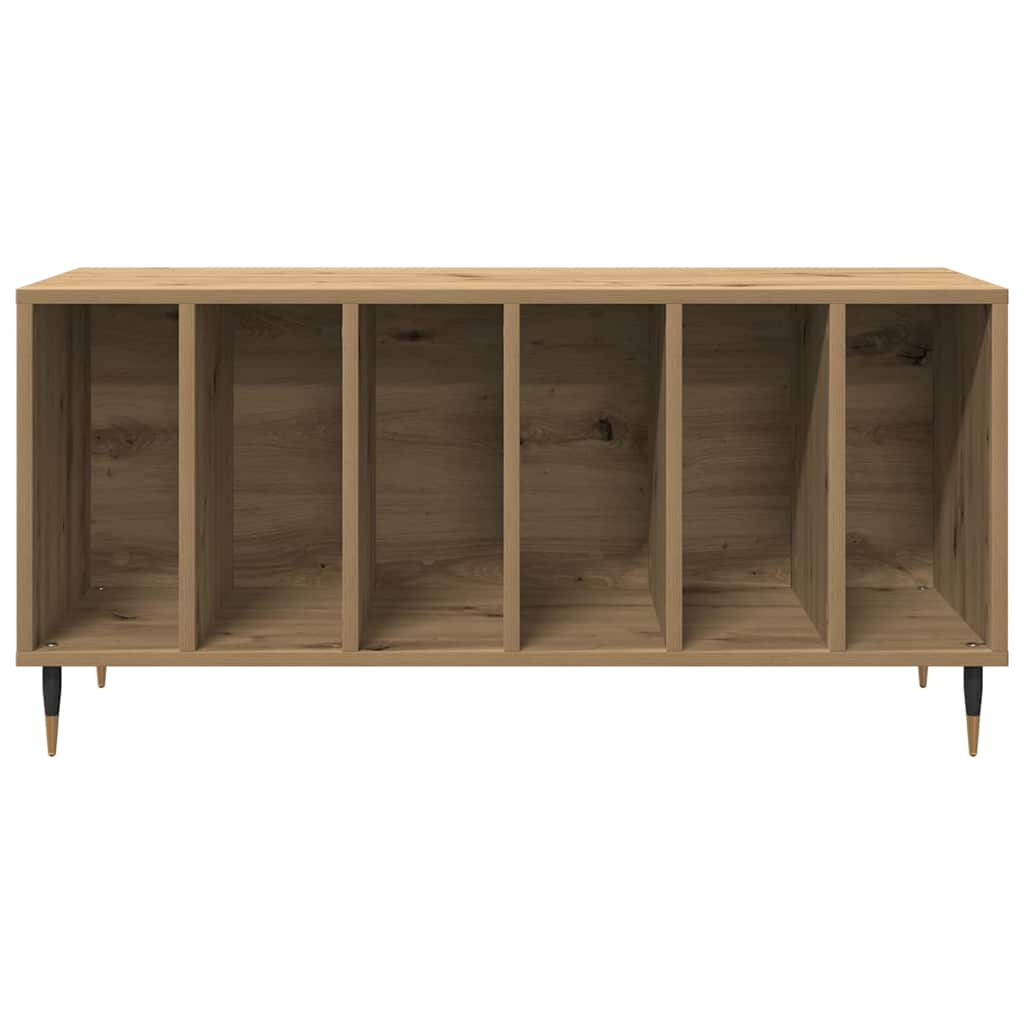Schallplattenschrank mit Regal Artisan-Eiche 100 x 38 x 48 cm