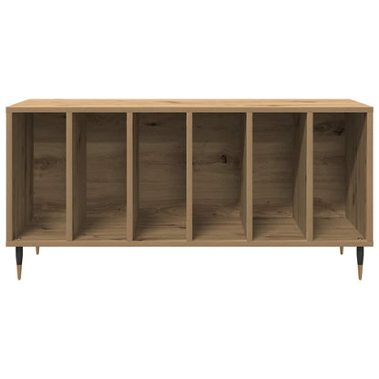 Schallplattenschrank mit Regal Artisan-Eiche 100 x 38 x 48 cm