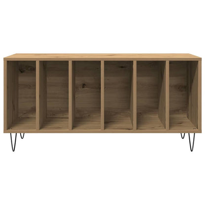Schallplattenschrank mit Regal Artisan-Eiche 100 x 38 x 48 cm