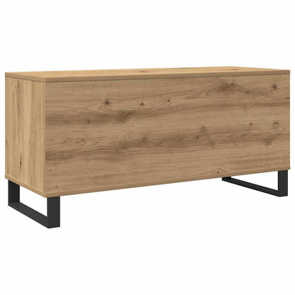 Schallplattenschrank mit Regal Artisan-Eiche 100 x 38 x 48 cm