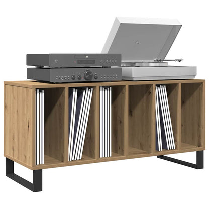 Schallplattenschrank mit Regal Artisan-Eiche 100 x 38 x 48 cm
