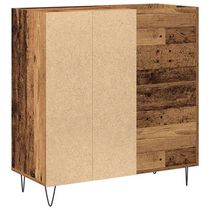 Schallplattenschrank Altholz 85 x 38 x 89 cm Holzwerkstoff