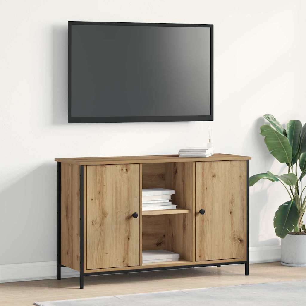 TV-Schrankset Artisan-Eiche 101 x 35 x 65 cm Holzwerkstoff