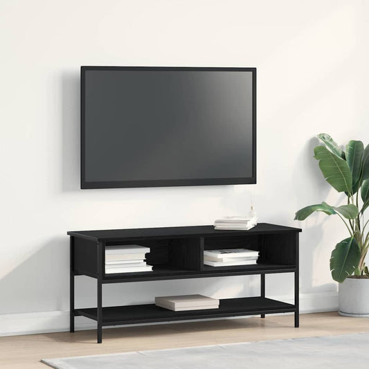 TV-Schrankset Schwarz Eichen-Optik 100 x 35 x 45 cm