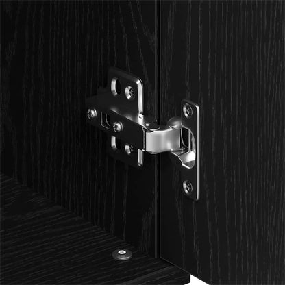 Sideboard Schwarze Eiche 101,5 x 35 x 70 cm Holzwerkstoff