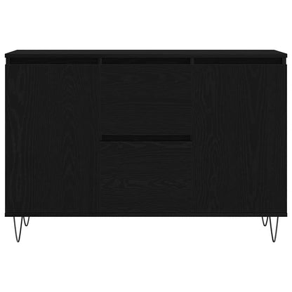 Sideboard Schwarze Eiche 101,5 x 35 x 70 cm Holzwerkstoff