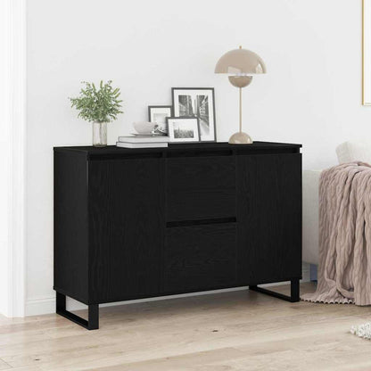 Sideboard Schwarze Eiche 101,5 x 35 x 70 cm Holzwerkstoff