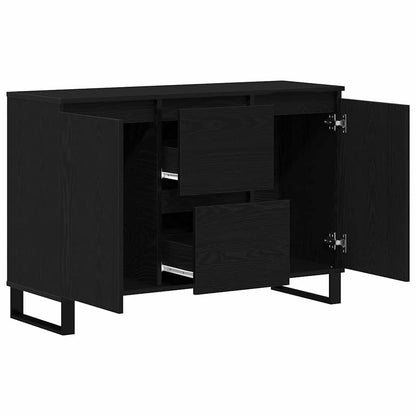 Sideboard Schwarze Eiche 101,5 x 35 x 70 cm Holzwerkstoff