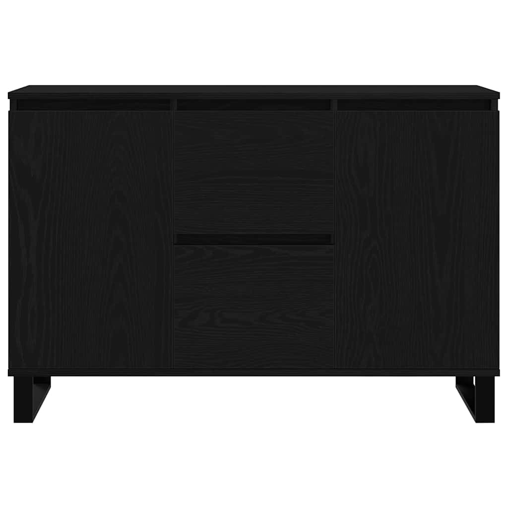 Sideboard Schwarze Eiche 101,5 x 35 x 70 cm Holzwerkstoff