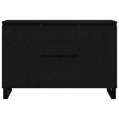 Sideboard Schwarze Eiche 101,5 x 35 x 70 cm Holzwerkstoff
