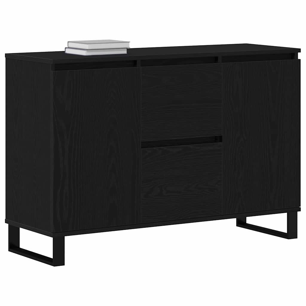 Sideboard Schwarze Eiche 101,5 x 35 x 70 cm Holzwerkstoff