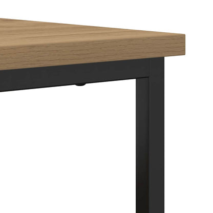 Sideboard Artisan-Eiche 100 x 35 x 80 cm Holzwerkstoff