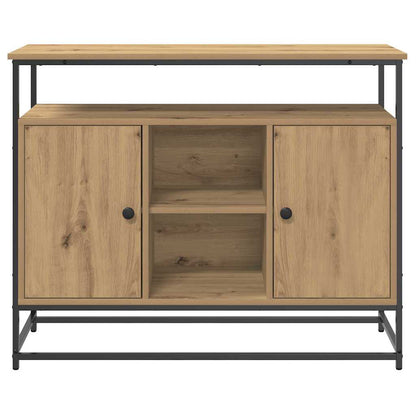 Sideboard Artisan-Eiche 100 x 35 x 80 cm Holzwerkstoff