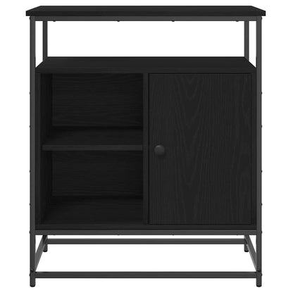 Sideboard Schwarze Eiche 69 x 35 x 80 cm Holzwerkstoff