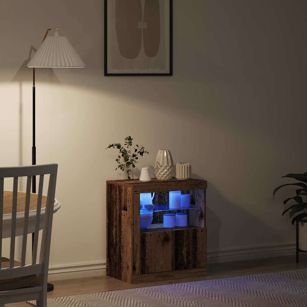 Sideboard Braun 60,5 x 37 x 67 cm Holzwerkstoff