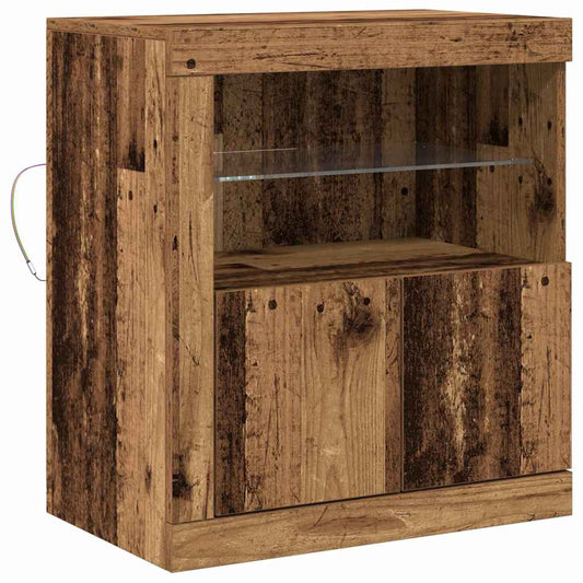 Sideboard Braun 60,5 x 37 x 67 cm Holzwerkstoff