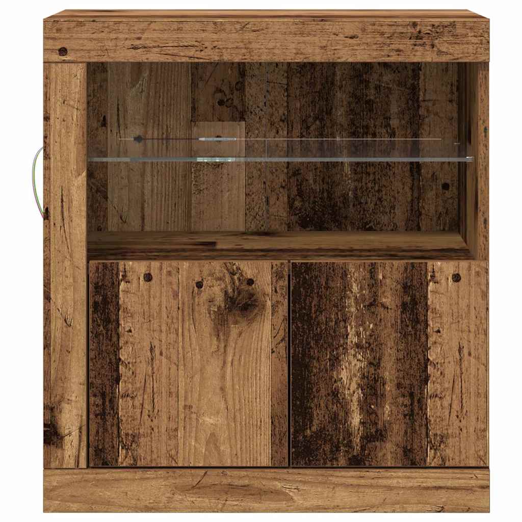 Sideboard Braun 60,5 x 37 x 67 cm Holzwerkstoff