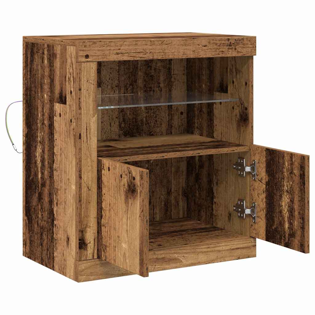Sideboard Braun 60,5 x 37 x 67 cm Holzwerkstoff