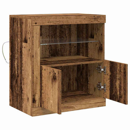 Sideboard Braun 60,5 x 37 x 67 cm Holzwerkstoff