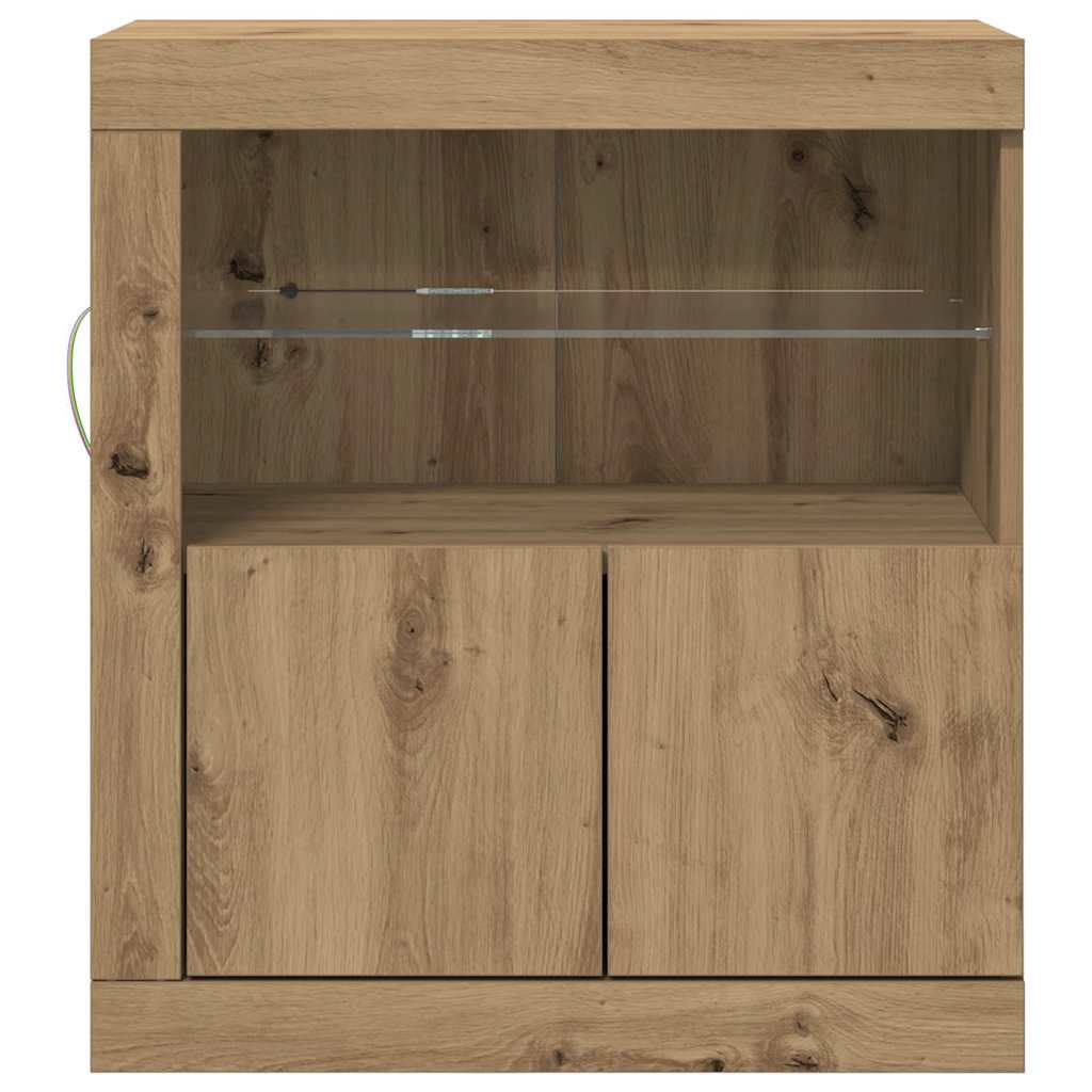 Sideboard Braun 60,5 x 37 x 67 cm Holzwerkstoff