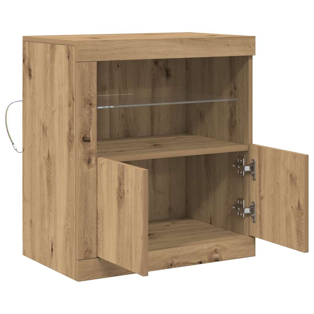 Sideboard Braun 60,5 x 37 x 67 cm Holzwerkstoff