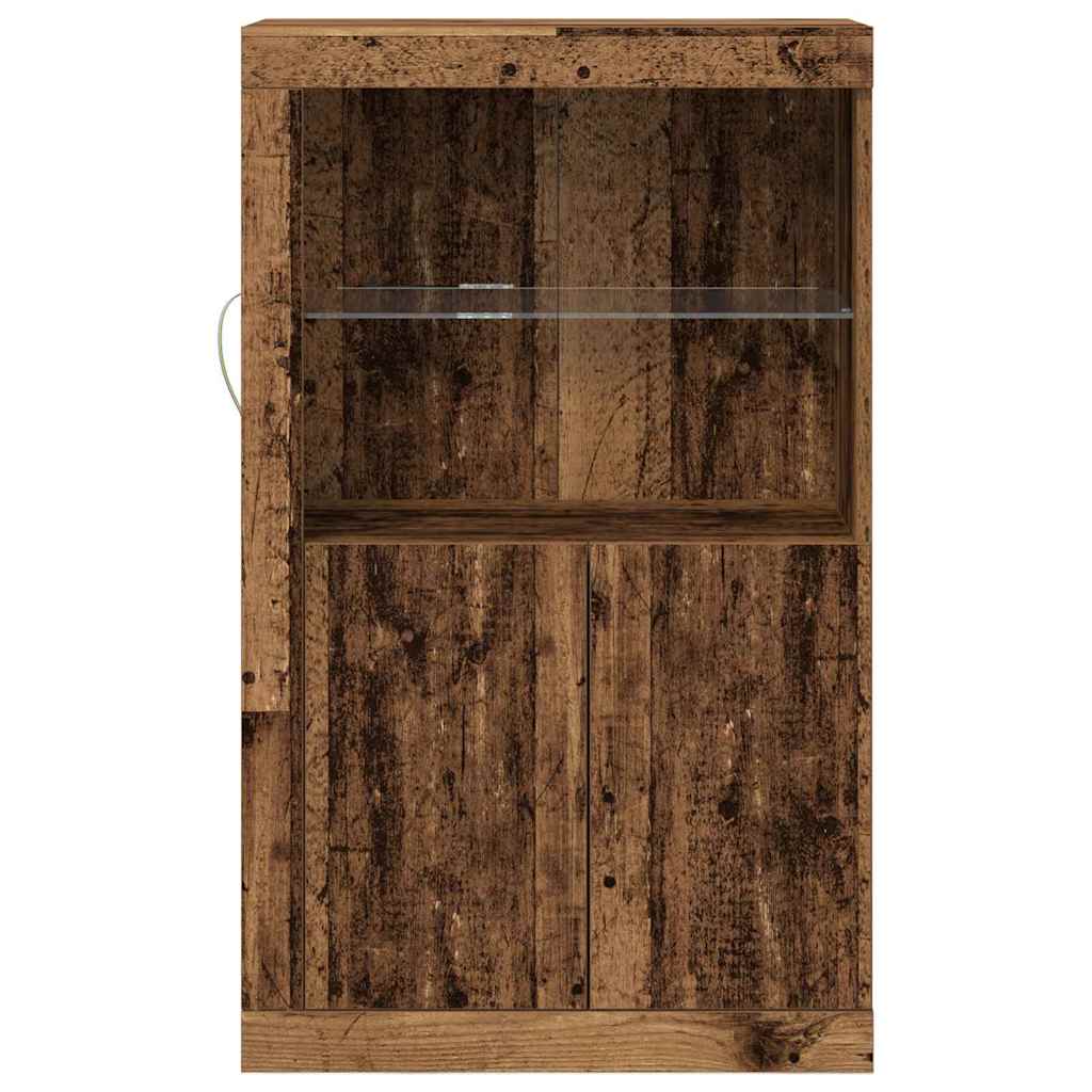 Beistellschrank Altholz 60,5 x 37 x 100 cm Holzwerkstoff