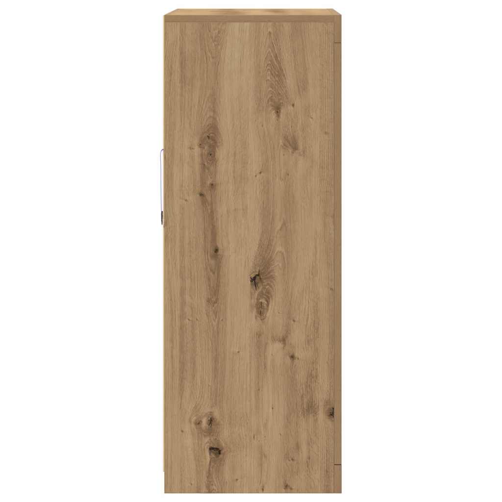 Beistellschrank Eiche handwerklich 60,5 x 37 x 100 cm