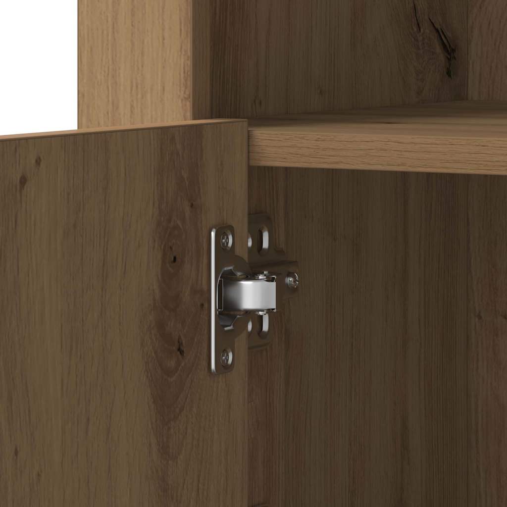 Beistellschrank Eiche handwerklich 41 x 37 x 67 cm