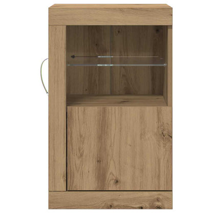 Beistellschrank Eiche handwerklich 41 x 37 x 67 cm
