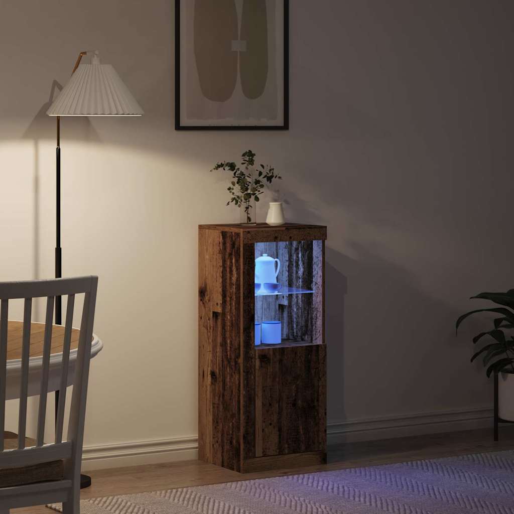 Sideboard Braun 41 x 37 x 100 cm Holzwerkstoff