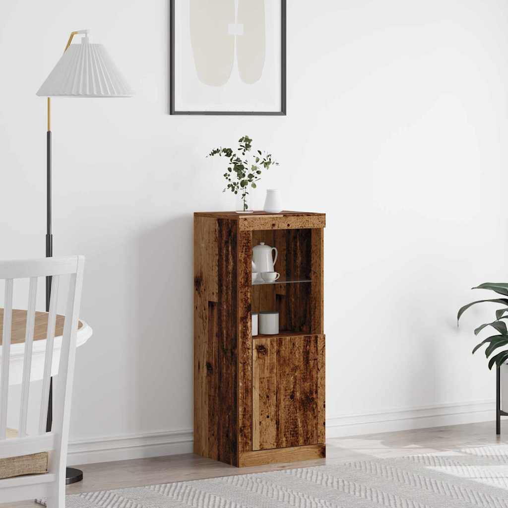 Sideboard Braun 41 x 37 x 100 cm Holzwerkstoff