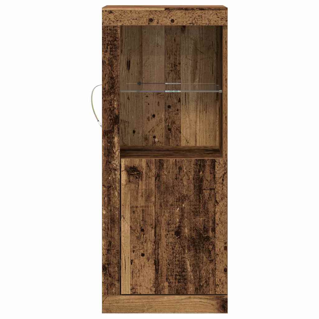 Sideboard Braun 41 x 37 x 100 cm Holzwerkstoff
