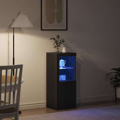 Sideboard Schwarz 41 x 37 x 100 cm Holzwerkstoff