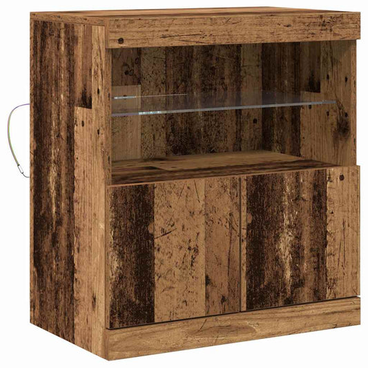 Sideboard Braun 60 x 37 x 67 cm Holzwerkstoff