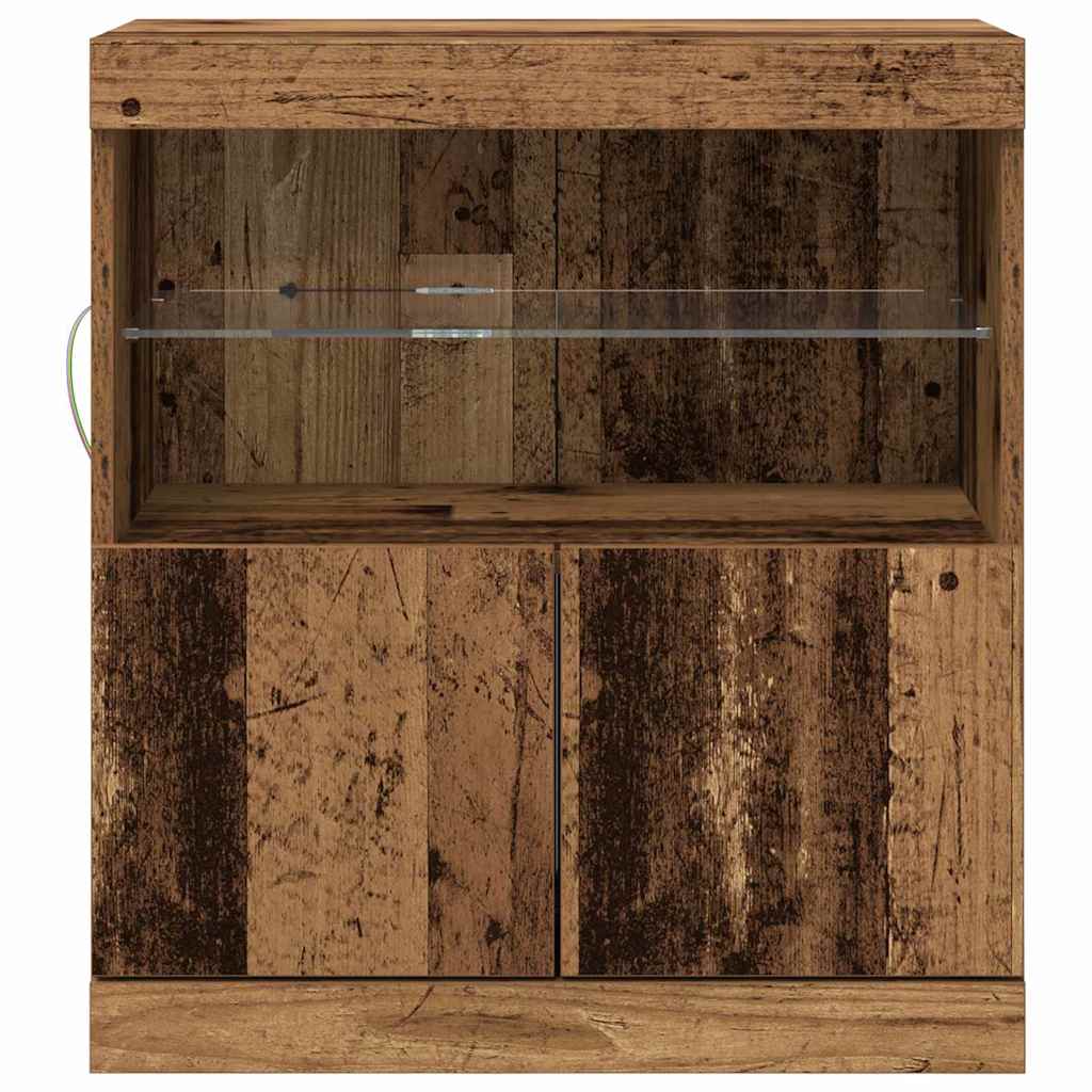 Sideboard Braun 60 x 37 x 67 cm Holzwerkstoff