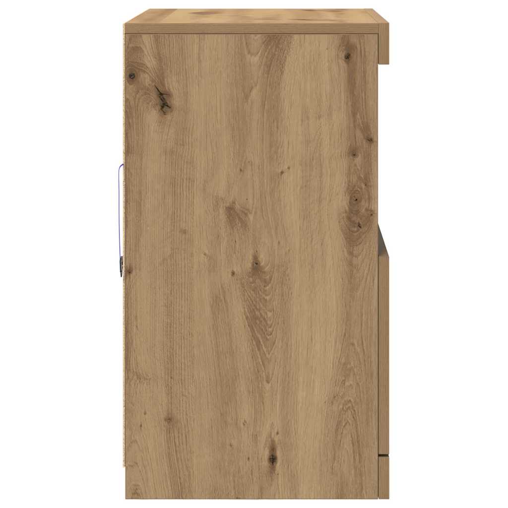 Sideboard Braun 60 x 37 x 67 cm Holzwerkstoff