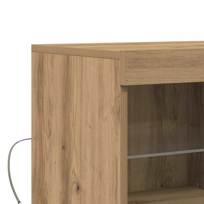Sideboard Braun 81 x 37 x 67 cm Holzwerkstoff