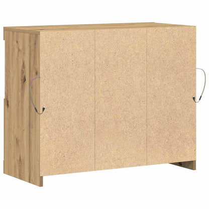 Sideboard Braun 81 x 37 x 67 cm Holzwerkstoff