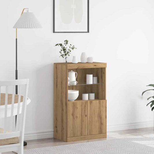 Sideboard Braun 60 x 37 x 100 cm Holzwerkstoff