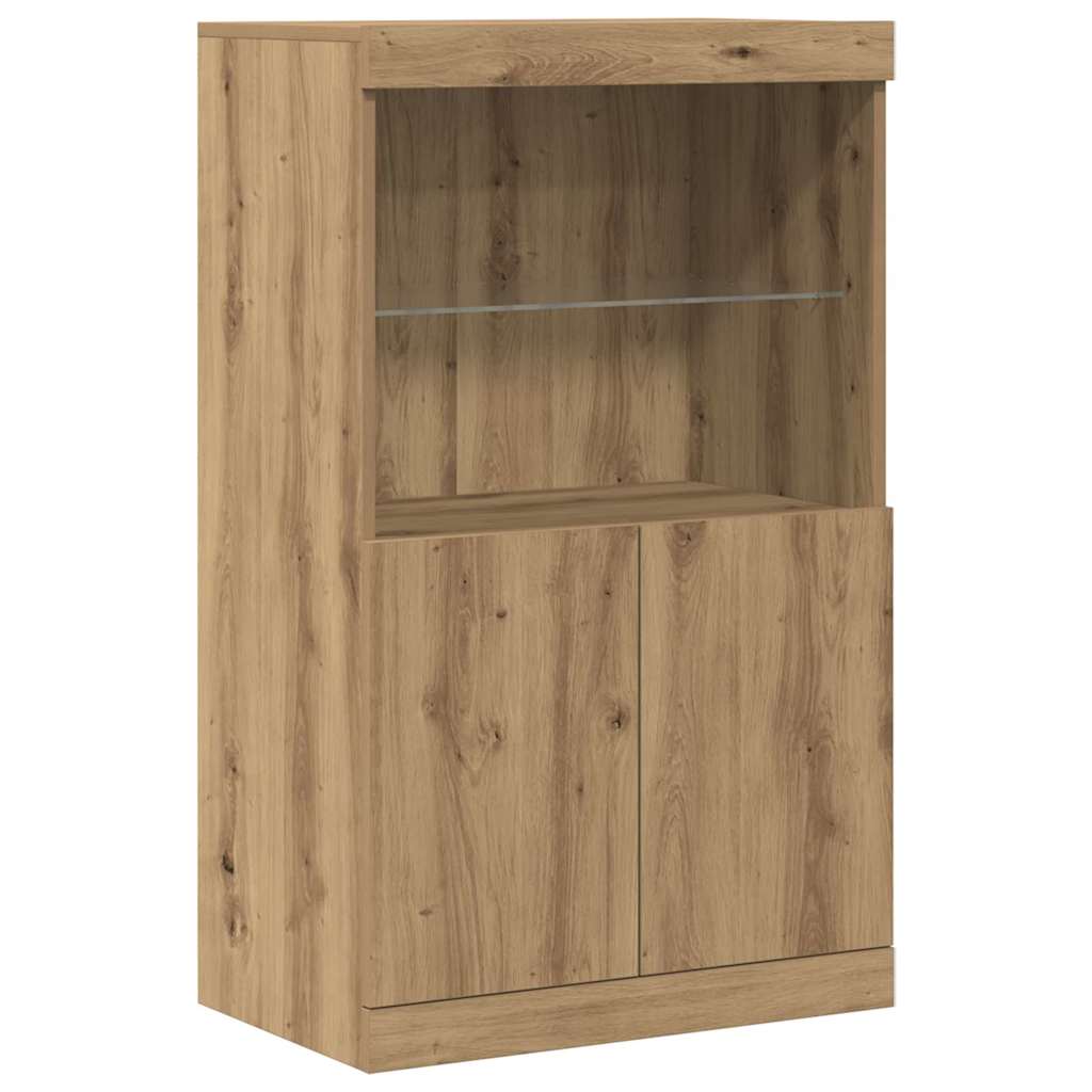 Sideboard Braun 60 x 37 x 100 cm Holzwerkstoff