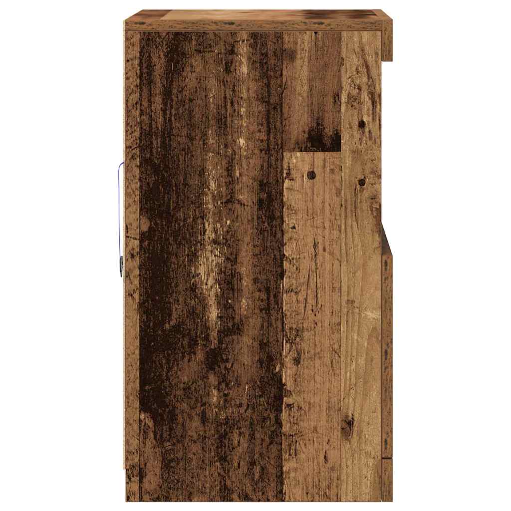 Sideboard Altholz 41 x 37 x 67 cm Holzwerkstoff