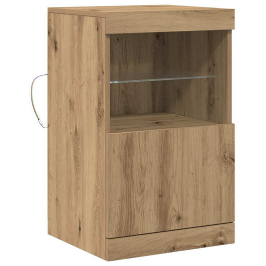 Sideboard Eiche handwerklich 41 x 37 x 67 cm Holzwerkstoff
