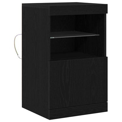 Sideboard Schwarze Eiche 41 x 37 x 67 cm Holzwerkstoff