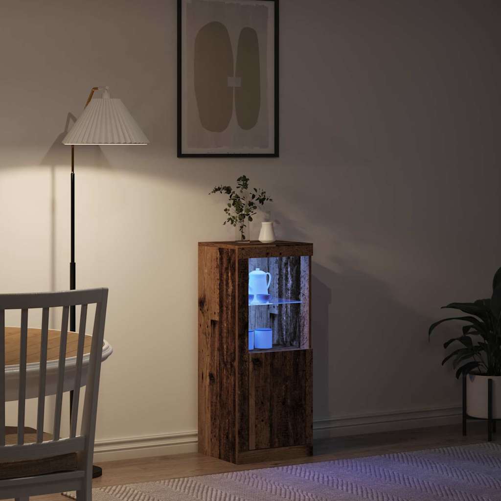 Sideboard Altholz 41 x 37 x 100 cm Holzwerkstoff